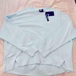 Light blue nike crew neck